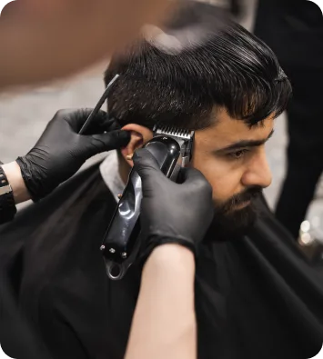Professional barber and men's grooming service